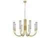 Подвесная люстра Newport 4558/C mat.gold М0071610