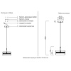 Подвесной светильник Crystal Lux MYSELF SP10W LED