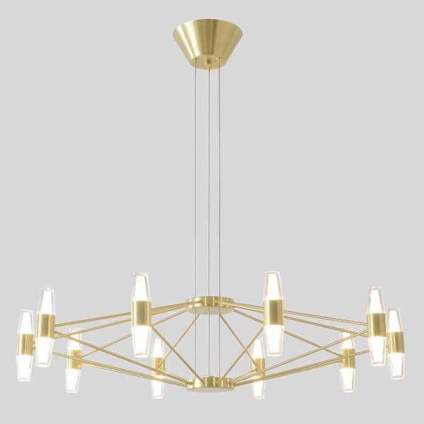 Подвесная люстра Crystal Lux DOROTEA SP10 GOLD