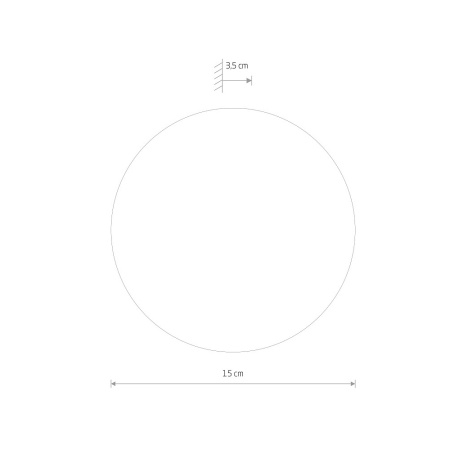 Настенный светильник Nowodvorski Ring Led S Gold 10280