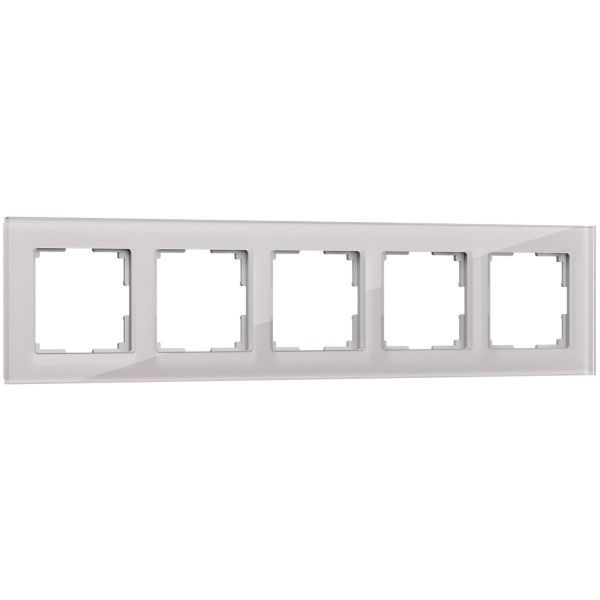 Рамка Werkel Favorit на 5 постов дымчатый W0051117 4690389160189