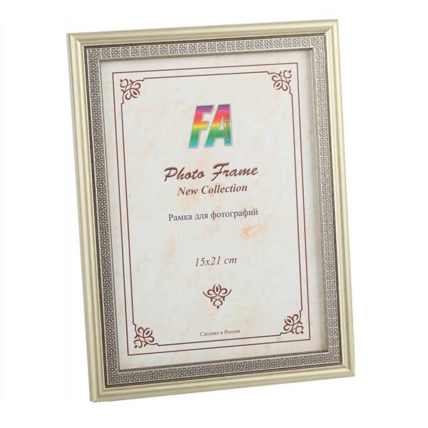Фоторамка FA пластик Касабланка белое золото 21х30 (12/216) Б0034883