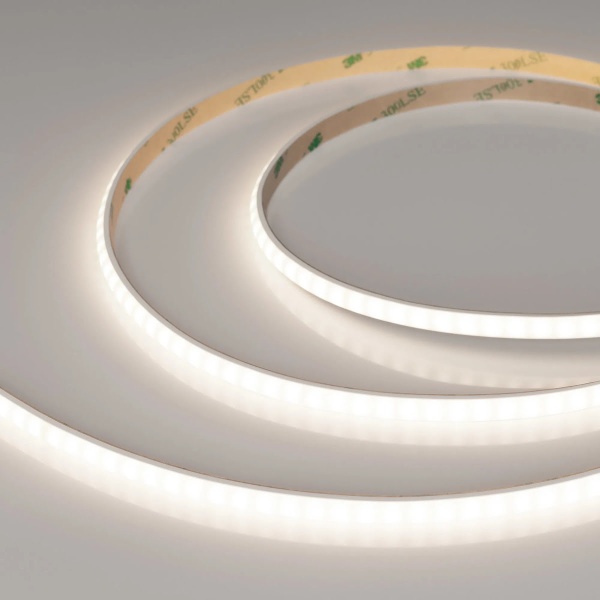 Светодиодная лента герметичная Arlight 10W/m 160LED/m 2835SMD дневной белый 5M RTW-PW-A160-8mm 24V 038649