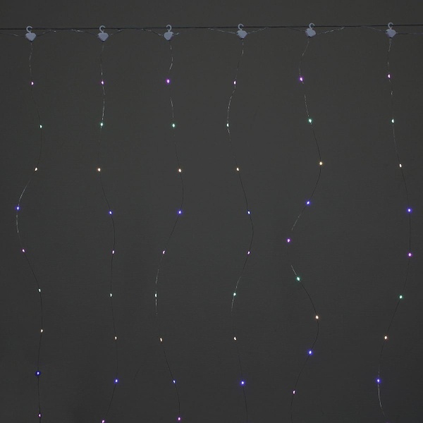 Cветодиодная гирлянда Sneha занавес Роса разноцветный настраиваемый контроллером A-972 MIX