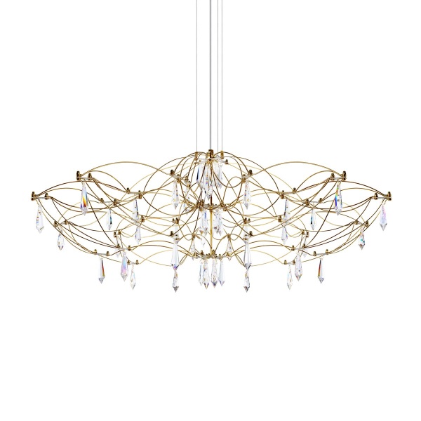 Подвесная люстра Loft IT Mira 10586/900 Gold Asfour