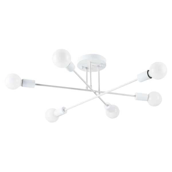 Потолочная люстра Arte Lamp Alastor A5435PL-6WH