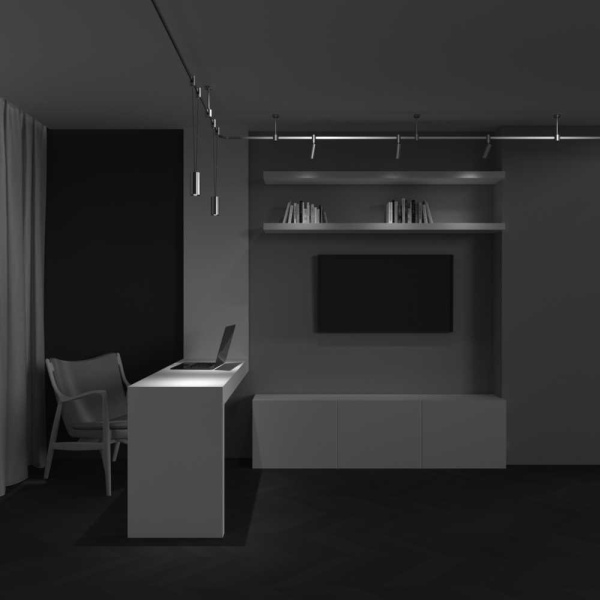 Трековый светильник Maytoni Technical TR157-1-12W3K-PT