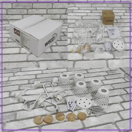 Потолочная люстра Seven Fires Karel SF3326/5C-WT-WD