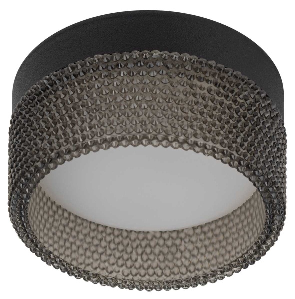 Светильник встраиваемый ЭРА DK97 BK/BK под лампу GX53 черный Б0057459