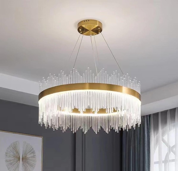 Люстра подвесная Alfa Light F2024-53 LED Титан