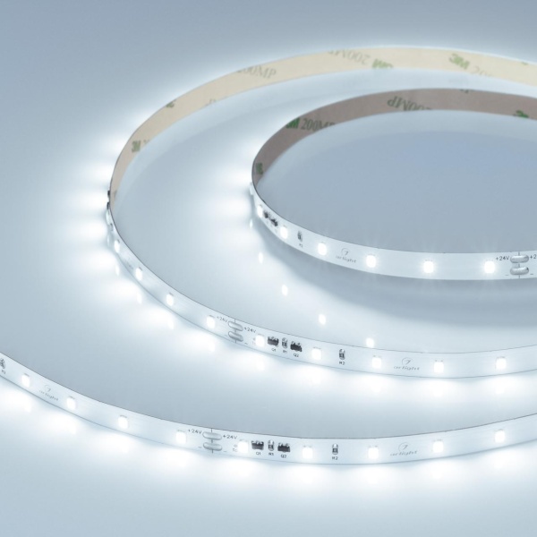 Светодиодная лента Arlight 4,8W/m 60Led/m 2835SMD холодный белый 10M IC-A60-8mm 24V Cool 8K 040604