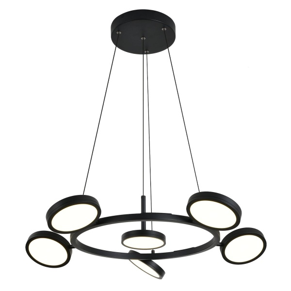 Подвесная светодиодная люстра Crystal Lux CLT 027C6 D700 BL