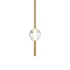 Подвесной светодиодный светильник Indigo Ciondolo 11066/1P Brass V000170L