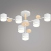 Люстра Reluce 68730-0.3-06 GX53 WH+WOOD