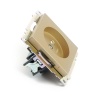 Розетка 2P Stekker Катрин золото GLS10-7109-08 49223