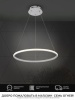 Подвесной светодиодный светильник Seven Fires Lisel WD6021/1P-WT