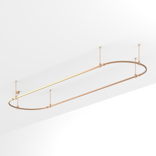 Основание ART-APRIORI-OVAL-ROD-400-4000x1000 (GD) Arlight 054529