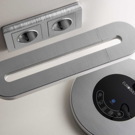 Рамка на 2 поста Werkel Stream серебряный W0022106 4690389162213