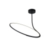 Подвесной светодиодный светильник Italline IT013-6025 black 3000K
