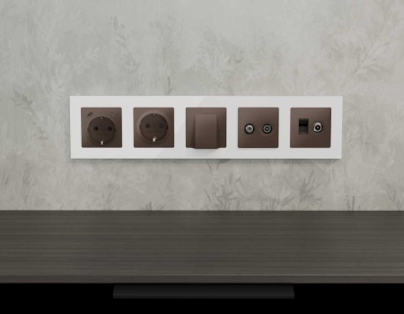 Лицевая панель AMBRELLA VOLT ALFA AP6425