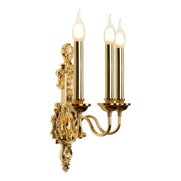 Бра iLamp Louvre B8551-3W GD Бра iLamp Louvre B8551-3W GD