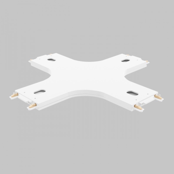 Соединитель X-образный для магнитного шинопровода IMEX UT25 IL.0007.3004 WH