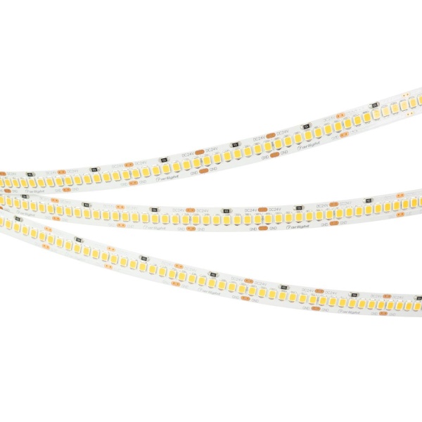 Светодиодная лента Arlight 11W/m 252LED/m 2835SMD холодный белый 5M RT-A252-10mm 24V White6000 022648(2)