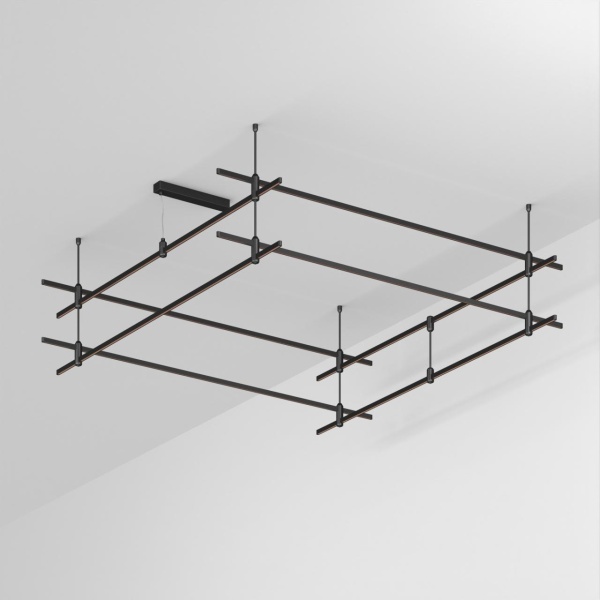 Шинопровод подвесной Arlight Art-Apriori-Quadrat-2-Rod-400-2000X2000 048550