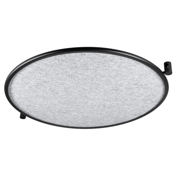 Светильник ART-APRIORI-ACOUSTIC-R820-25W Day4000 (BK-GR, 160 deg, 48V) Arlight 049315