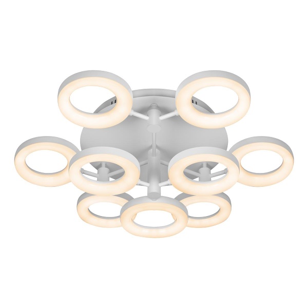 Потолочная светодиодная люстра iLedex Jomo FS-014-X9 108W WH
