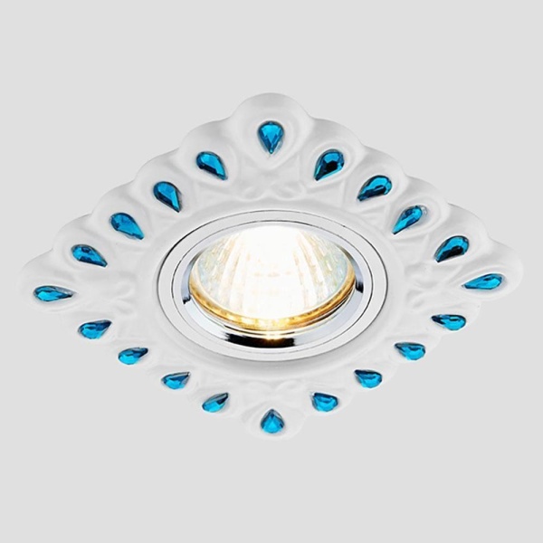 Встраиваемый светодиодный светильник Ambrella light Desing 5W D5550 W/GR Встраиваемый светодиодный светильник Ambrella light Desing 5W D5550 W/GR