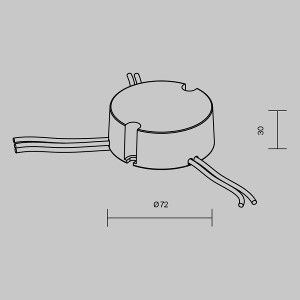 Источник тока Maytoni Lighting control 721028 Источник тока Maytoni Lighting control 721028