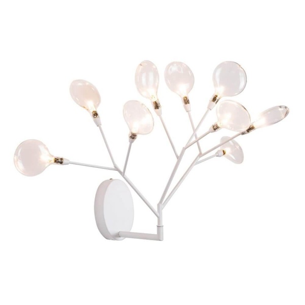 Бра Crystal Lux Evita AP9 White/Transparent Бра Crystal Lux Evita AP9 White/Transparent