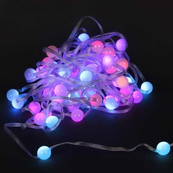 Cветодиодная гирлянда Sneha Шарик 5V разноцветный A-966 RGB