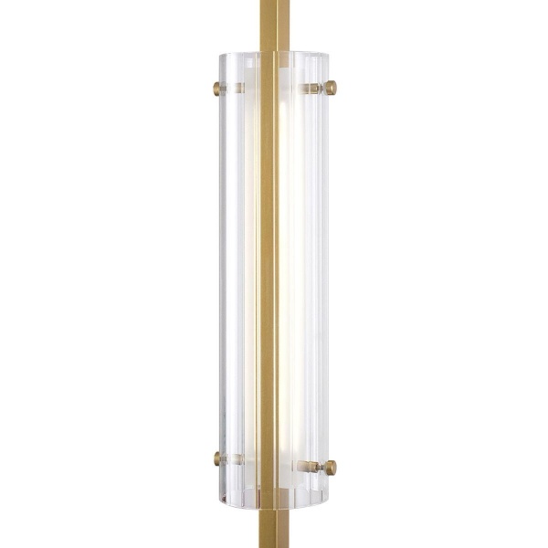 Подвесной светодиодный светильник Indigo Vitreo 11067/A/1P Brass V000173L