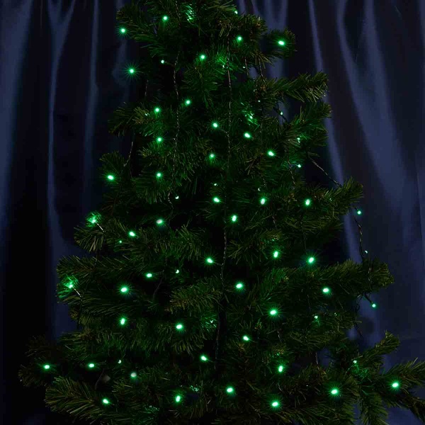 Светодиодная гирлянда Feron Линейная 230V зеленая с мерцанием CL06 32311