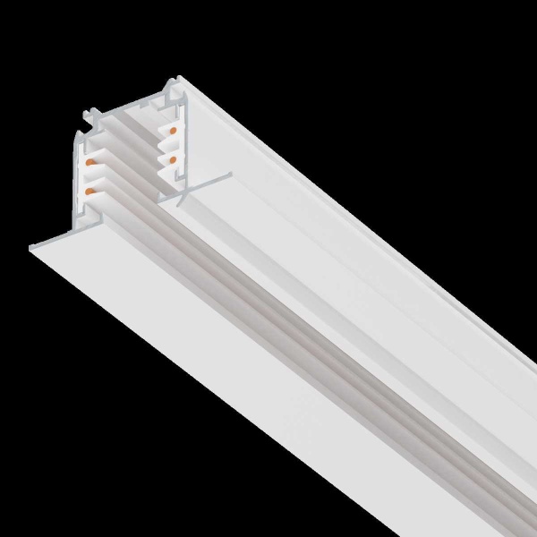 Трек четырехконтактный 3-фазный встраиваемый со стыковочными пазами (круглые медные жилы) 2м Quattro Lightstar 503025-R