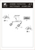 Спот Arte Lamp Biham A3184PL-2AB