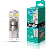 Лампа светодиодная Camelion G9 3W 4500K LED3-G9-NF/845/G9 13703