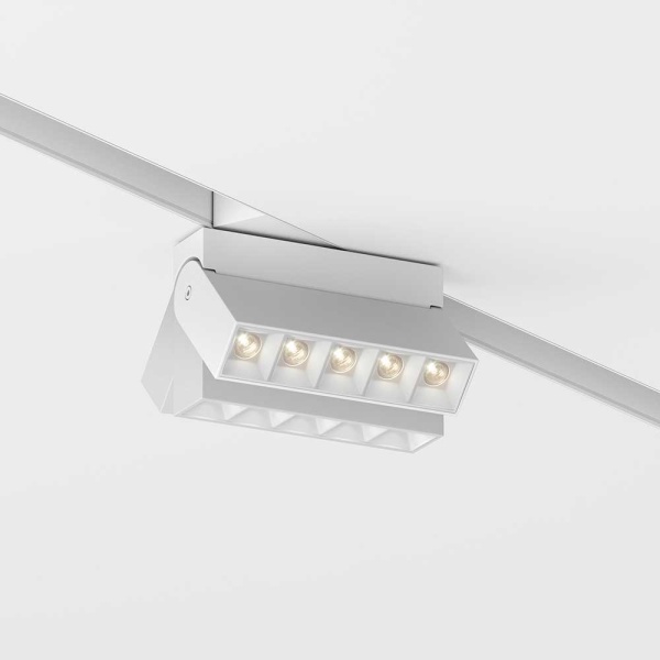 Трековый светодиодный светильник Maytoni Technical Points Rot TR077-2-10W3K-W Трековый светодиодный светильник Maytoni Technical Points Rot TR077-2-10W3K-W