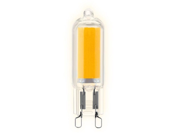 Лампа светодиодная филаментная Ambrella light G9 4W 3000K прозрачная 204531