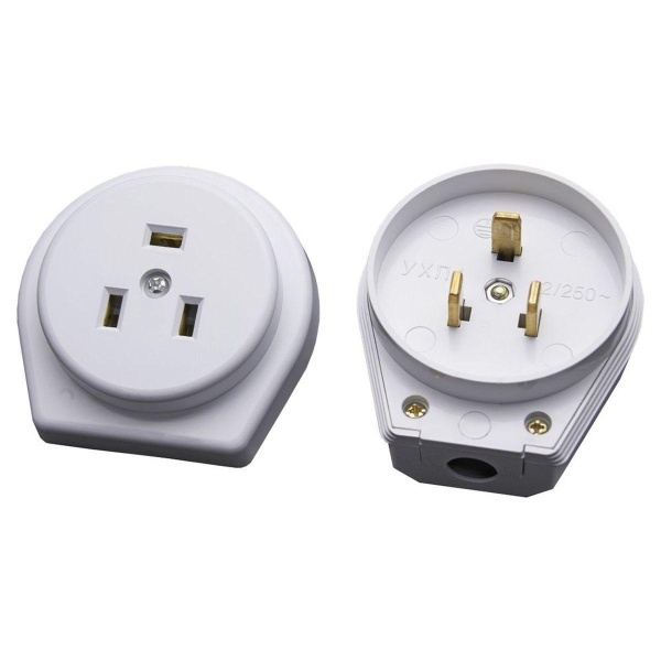 Вилка с розеткой для плит Stekker PPG32-50-20 39016