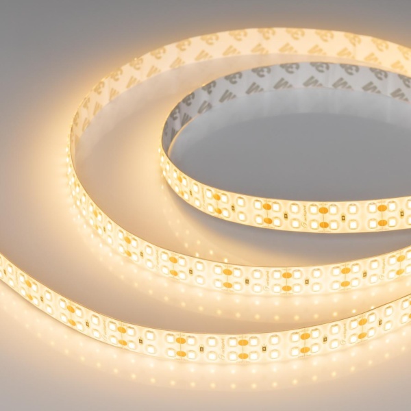 Светодиодная влагозащищенная лента Arlight 19,2W/m 240LED/m 2835SMD теплый белый 5M 014721(2)