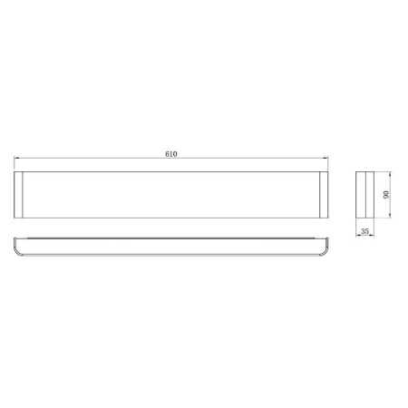 Настенный светодиодный светильник Mantra Egeo 8908