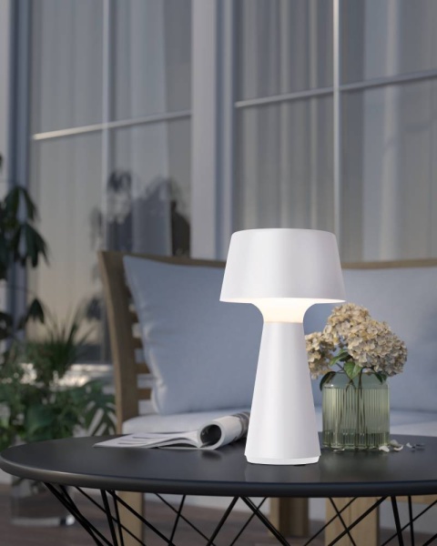 Аккуммуляторная сенсорная настольная лампа Eglo HUESA 75795