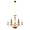 Подвесная люстра iLamp Mercury P9448-6 Gold