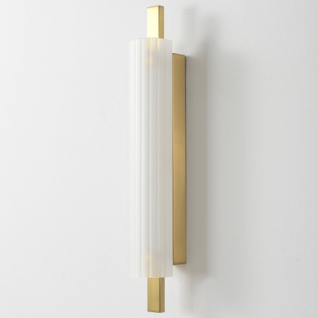 Настенный светодиодный светильник Crystal Lux Tunnel AP10 Led Brass