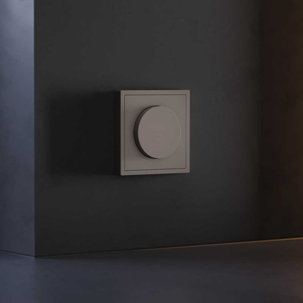 Накладка для светорегулятора поворотно-нажимного, S70 (капучино) Voltum VLS002014