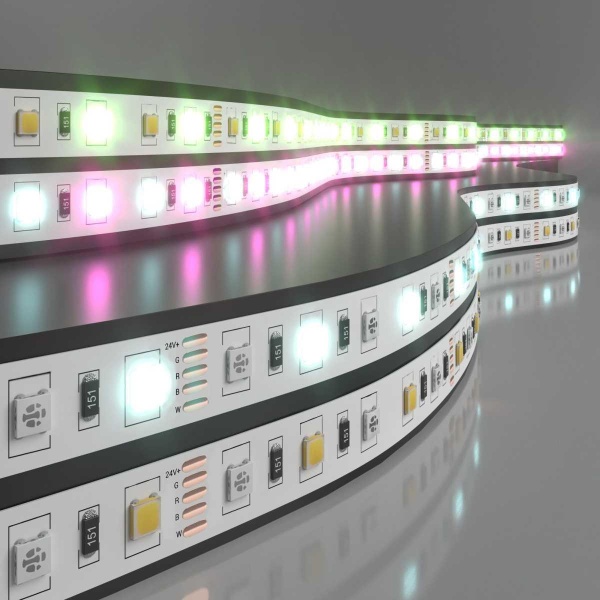 Светодиодная лента Elektrostandard 14,4W/m 60LED/m 5050SMD MIX RGB/холодный белый 5M a053731