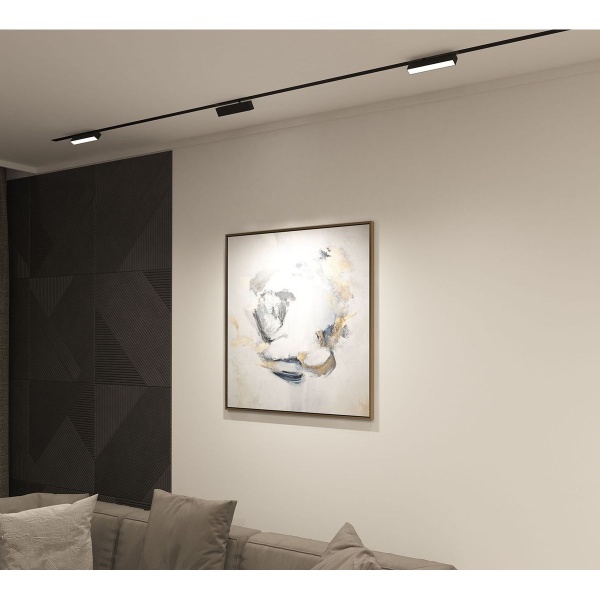 Трековый светодиодный светильник Denkirs Smart Linear DK8009-BK